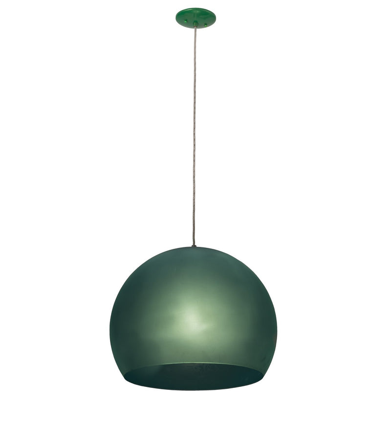 Meyda Tiffany 162258 One Light Pendant, Green