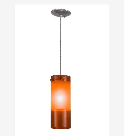 Meyda Tiffany 162264 One Light Mini Pendant, Orange