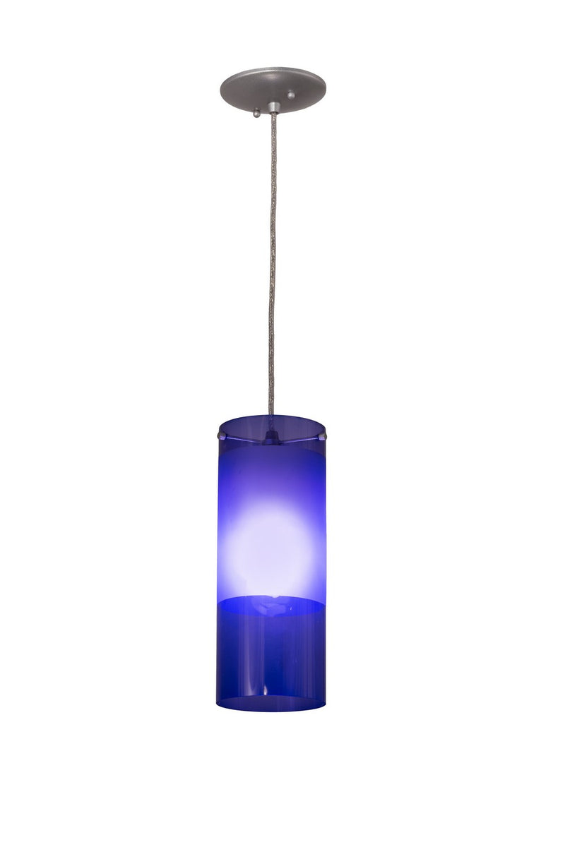 Meyda Tiffany 162265 One Light Mini Pendant, Sparkle Silver