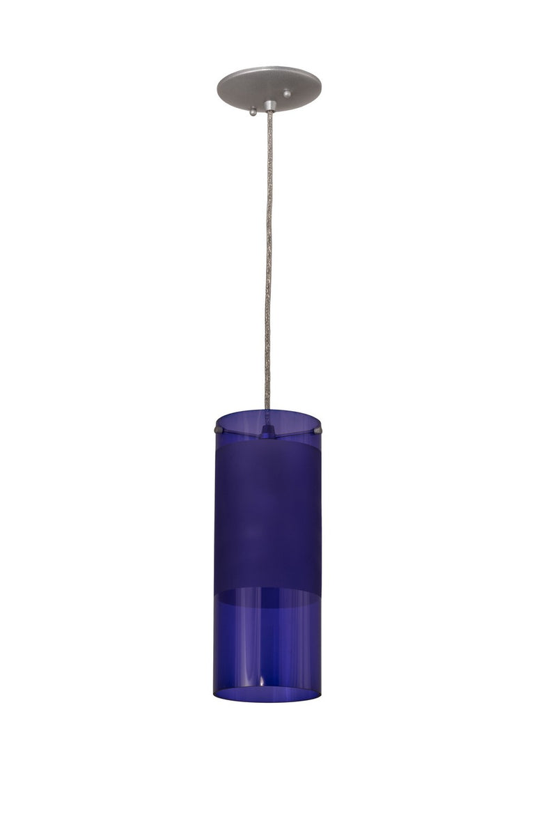 Meyda Tiffany 162265 One Light Mini Pendant, Sparkle Silver