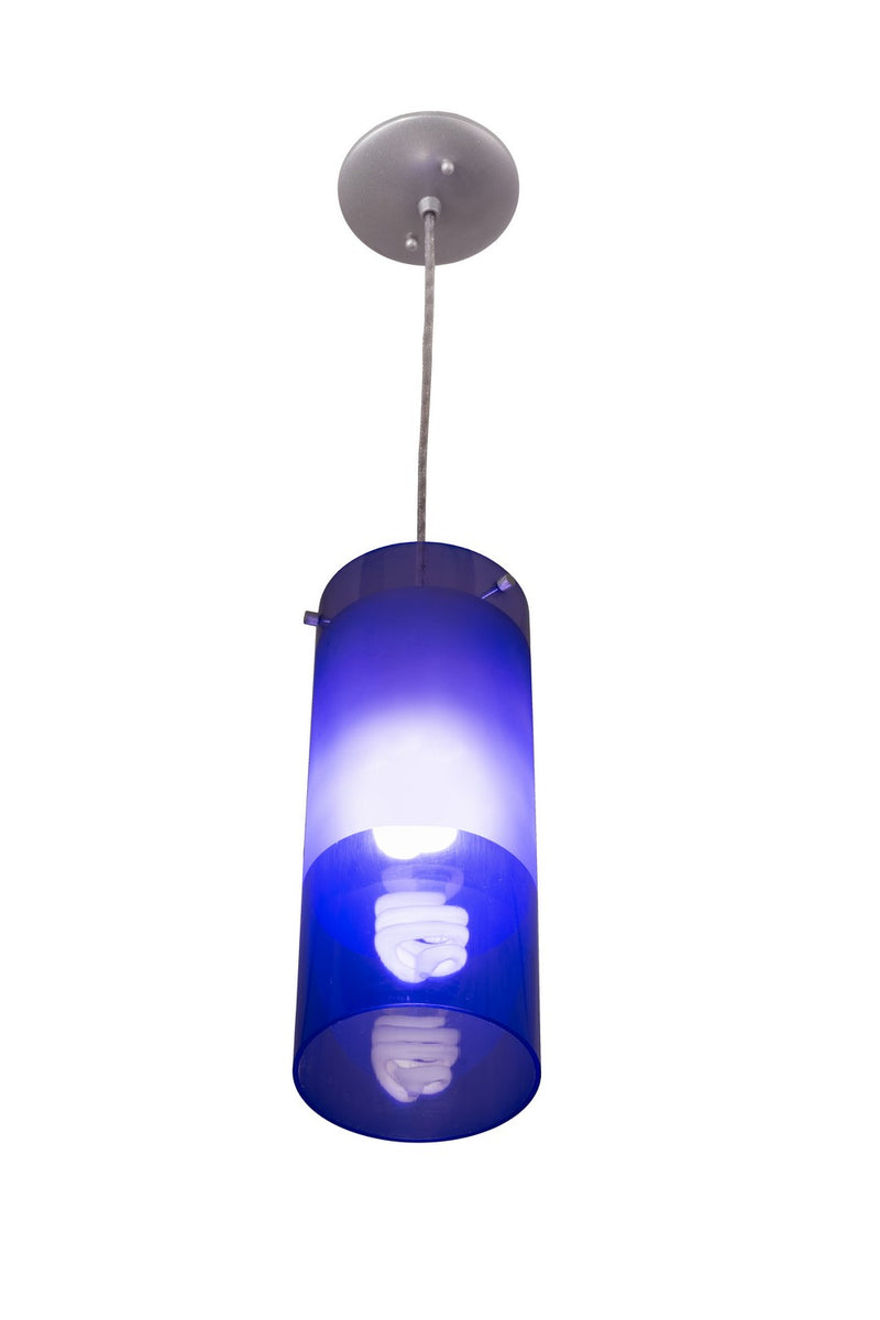 Meyda Tiffany 162265 One Light Mini Pendant, Sparkle Silver