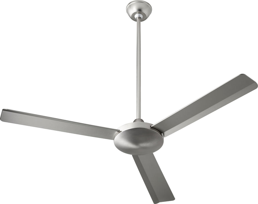 Quorum 60523-65 52" Ceiling Fan, Satin Nickel