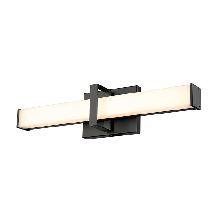 Golden 5623-B19 BLK-OP LED Bath Bar, Matte Black