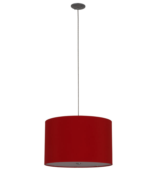 Meyda Tiffany 162273 Three Light Pendant, Sparkle Silver