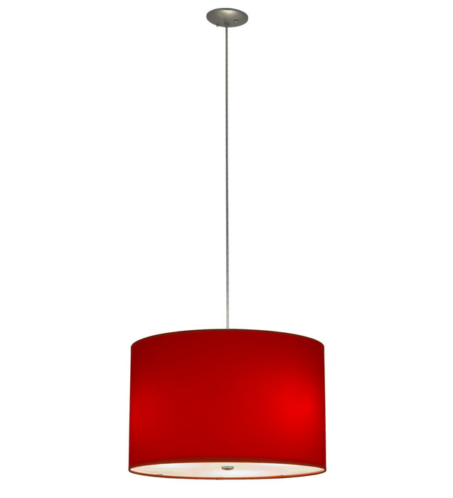 Meyda Tiffany 162273 Three Light Pendant, Sparkle Silver