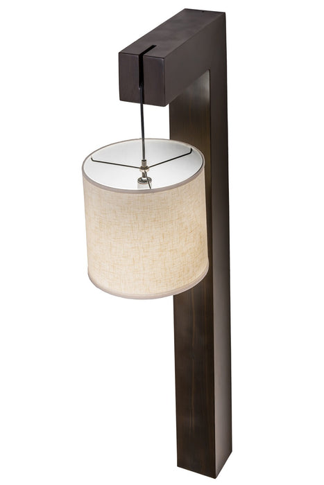 Meyda Tiffany 162608 One Light Wall Sconce, Amorire Hickory