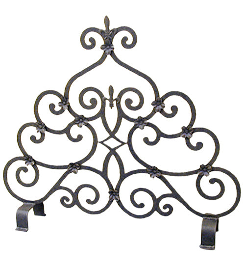 Meyda Tiffany 162714 Fireplace Screen, Gilded Tobacco