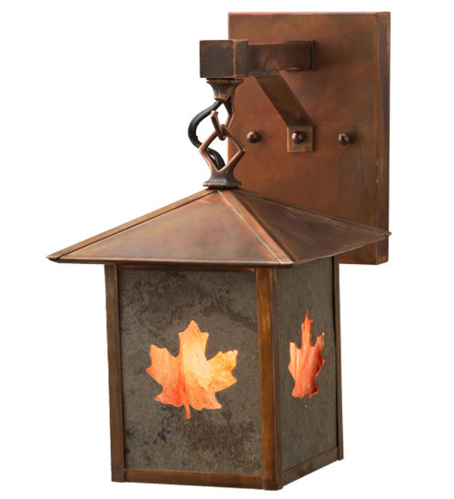 Meyda Tiffany 162730 One Light Wall Sconce, Vintage Copper