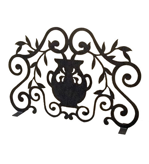 Meyda Tiffany 162748 Fireplace Screen, Blackwash