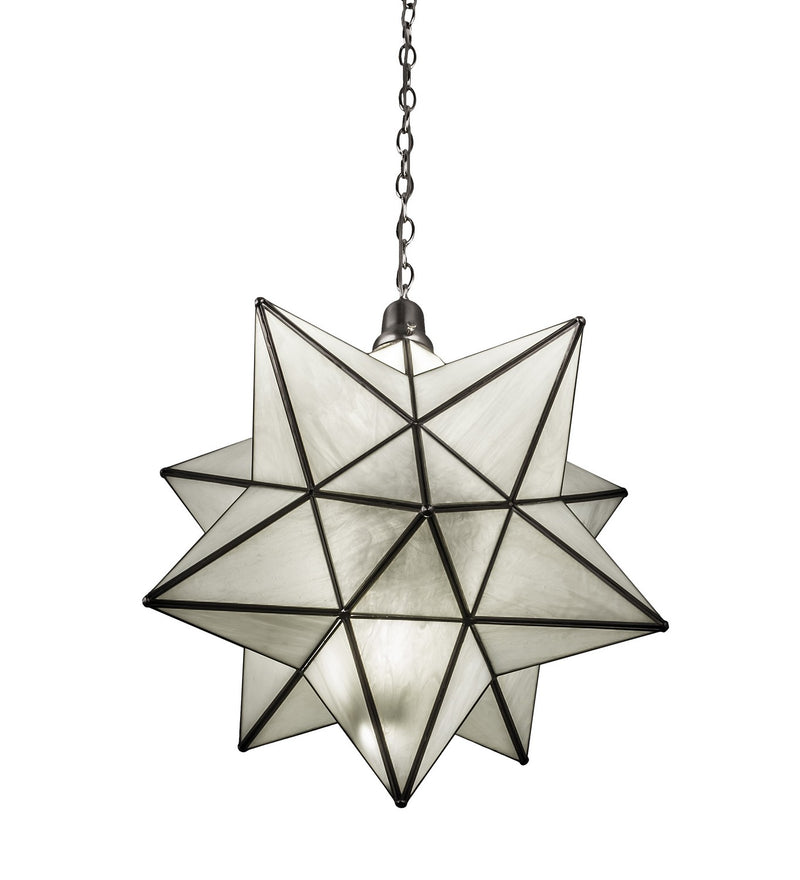 Meyda Tiffany 162854 LED Pendant, Brushed Nickel