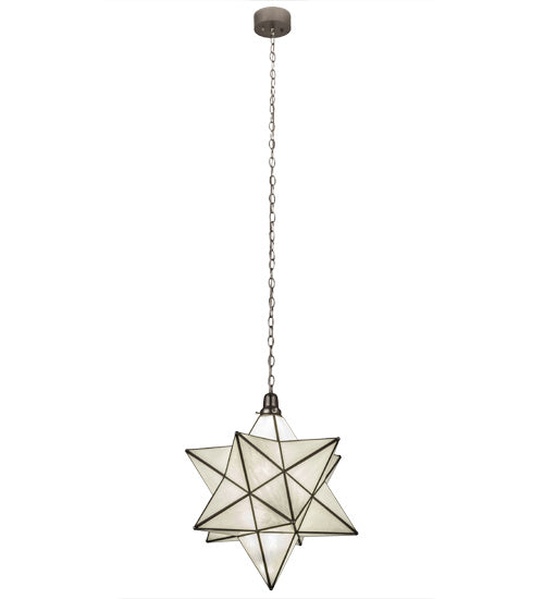 Meyda Tiffany 162854 LED Pendant, Brushed Nickel