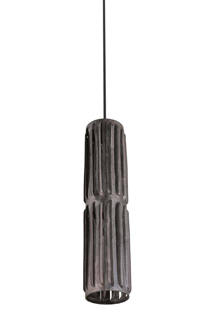 Meyda Tiffany 162936 One Light Pendant, Steel/Old Wrought Iron