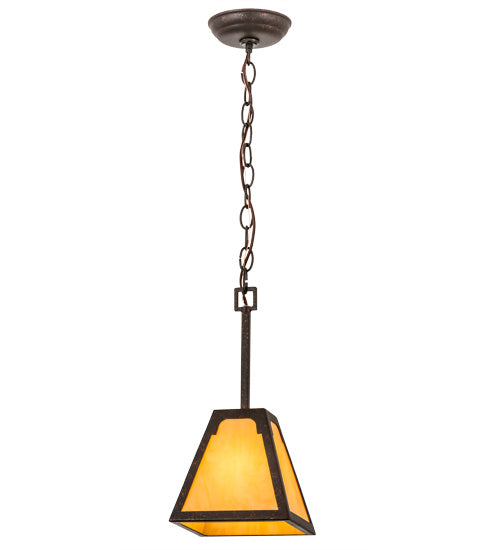 Meyda Tiffany 164511 One Light Pendant, Copper Rust