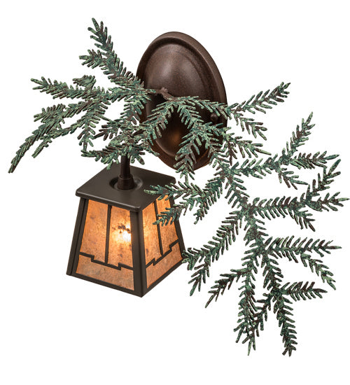 Meyda Tiffany 164591 One Light Wall Sconce, Timeless Bronze