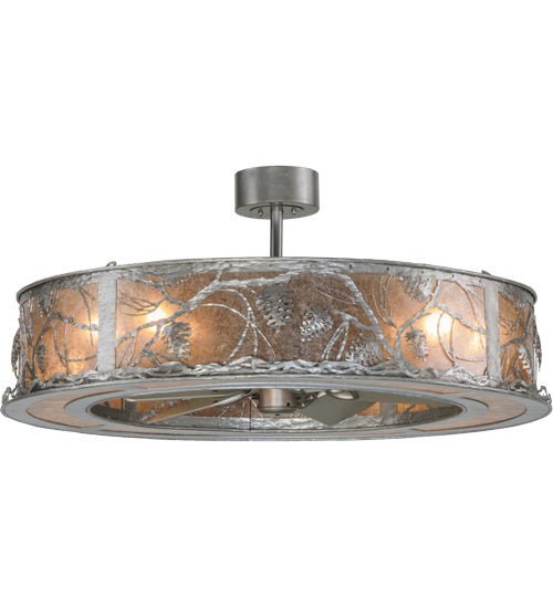 Meyda Tiffany 164988 Eight Light Chandel-Air, Chrome