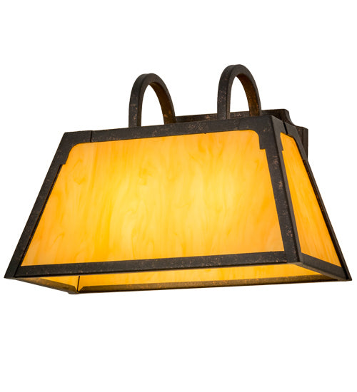 Meyda Tiffany 165157 Two Light Wall Sconce, Copper Rust