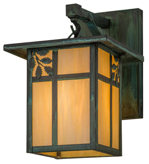 Meyda Tiffany 165196 One Light Wall Sconce, Verdigris