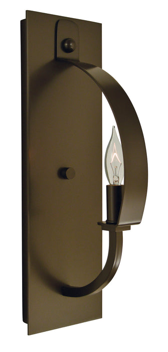 Framburg 4721 MB One Light Wall Sconce, Mahogany Bronze