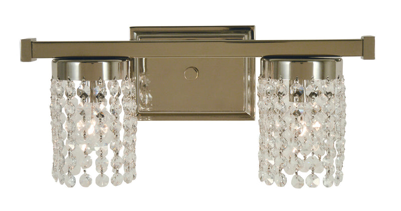 Framburg 4742 PN Two Light Wall Sconce, Polished Nickel