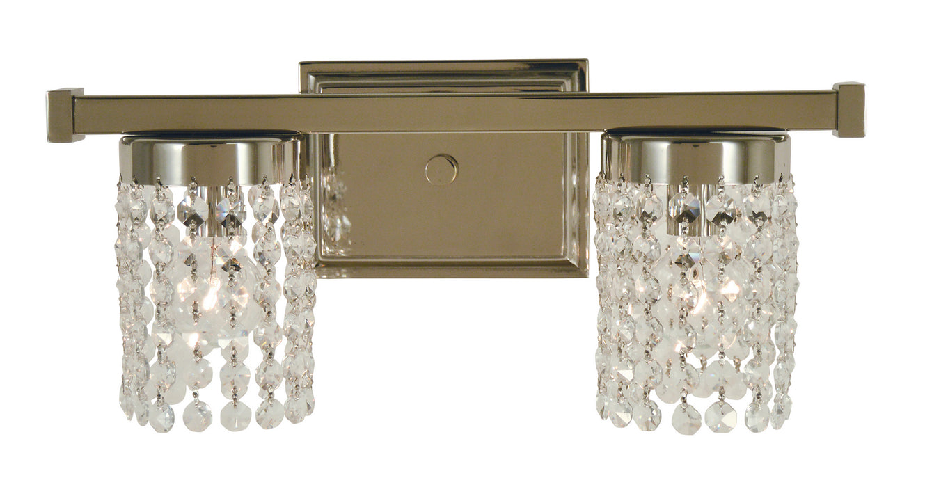 Framburg 4742 PN Two Light Wall Sconce, Polished Nickel