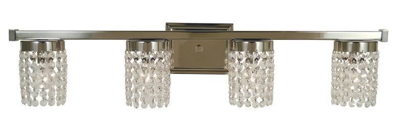 Framburg 4744 PN Four Light Wall Sconce, Polished Nickel