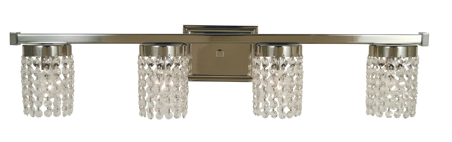 Framburg 4744 PN Four Light Wall Sconce, Polished Nickel