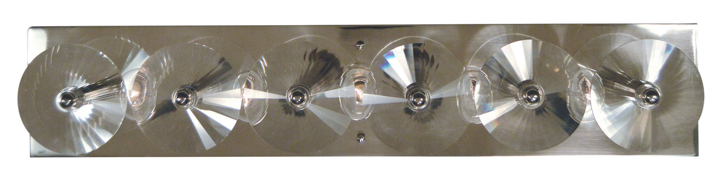 Framburg 5009 PN Five Light Wall Sconce, Polished Nickel