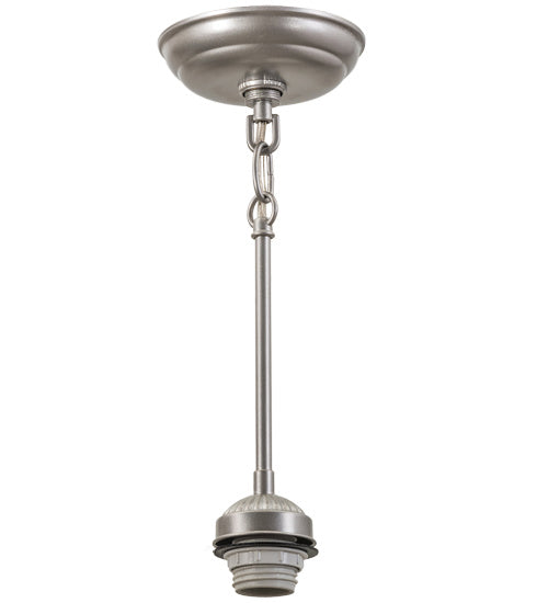 Meyda Tiffany 165428 One Light Pendant Hardware, Nickel