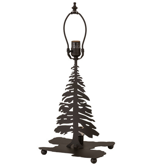 Meyda Tiffany 165584 Two Light Table Base, Oil Rubbed Bronze