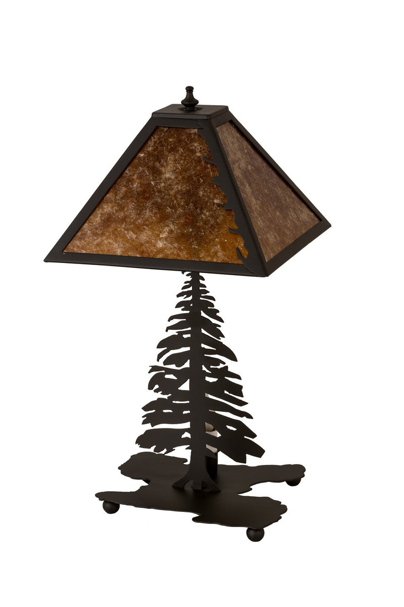 Meyda Tiffany 165588 Two Light Table Lamp, Oil Rubbed Bronze