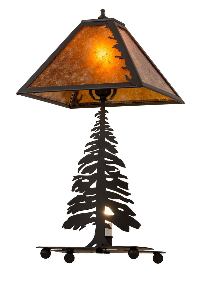 Meyda Tiffany 165588 Two Light Table Lamp, Oil Rubbed Bronze
