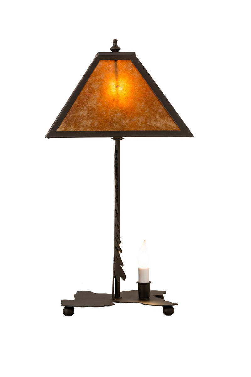 Meyda Tiffany 165588 Two Light Table Lamp, Oil Rubbed Bronze