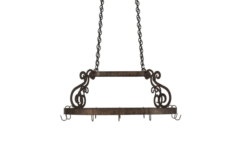 Meyda Tiffany 166434 Pot Rack, Delmonico Bronze