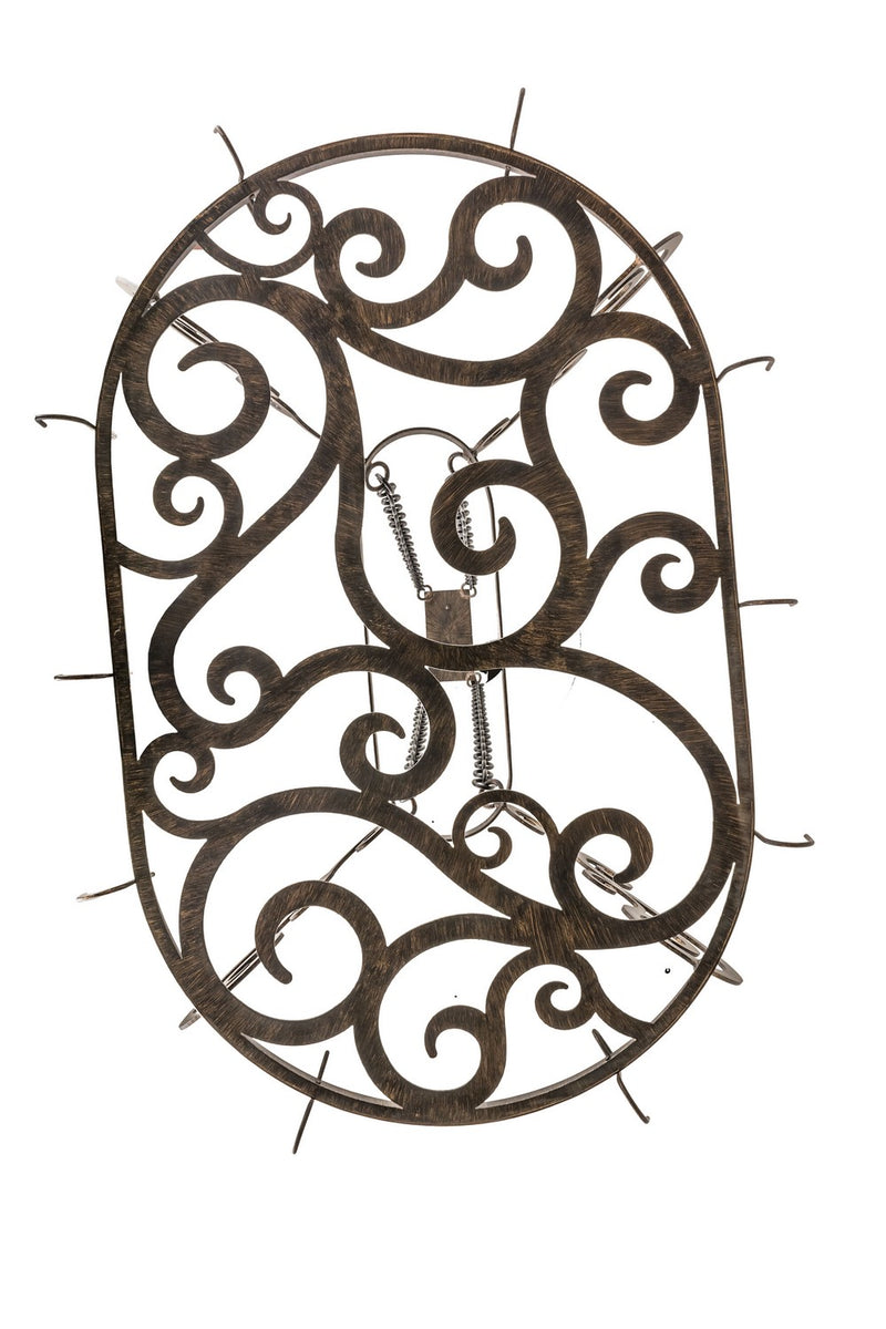 Meyda Tiffany 166434 Pot Rack, Delmonico Bronze