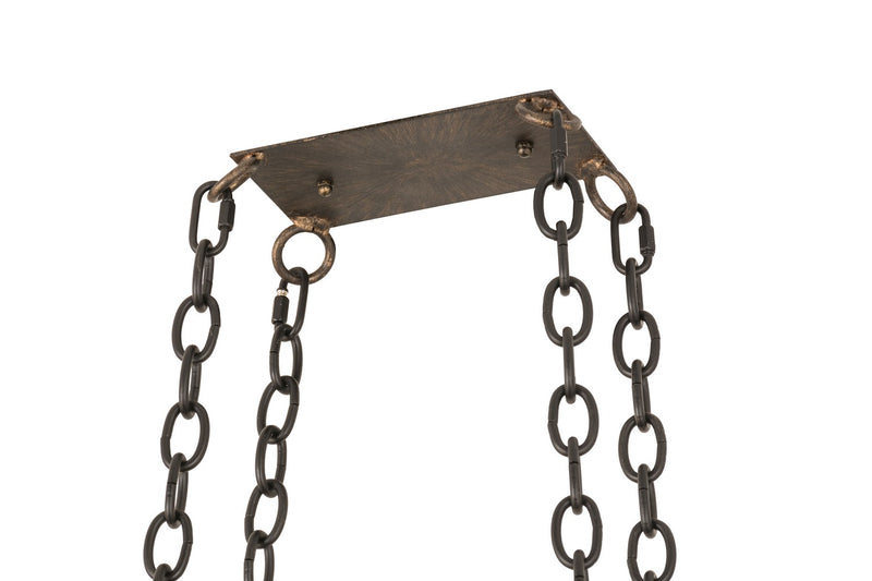Meyda Tiffany 166434 Pot Rack, Delmonico Bronze