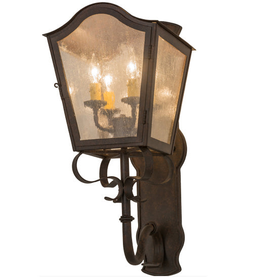 Meyda Tiffany 166490 Four Light Wall Sconce, Cajun Spice