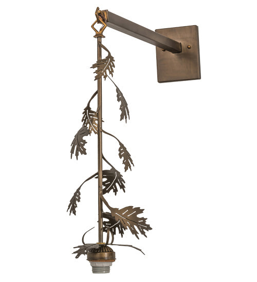 Meyda Tiffany 167011 One Light Wall Sconce Hardware, Antique Copper
