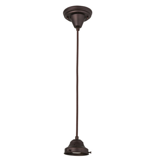 Meyda Tiffany 168509 One Light Pendant Hardware, Mahogany Bronze