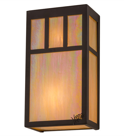 Meyda Tiffany 168885 Two Light Wall Sconce, Oil Rubbed Bronze