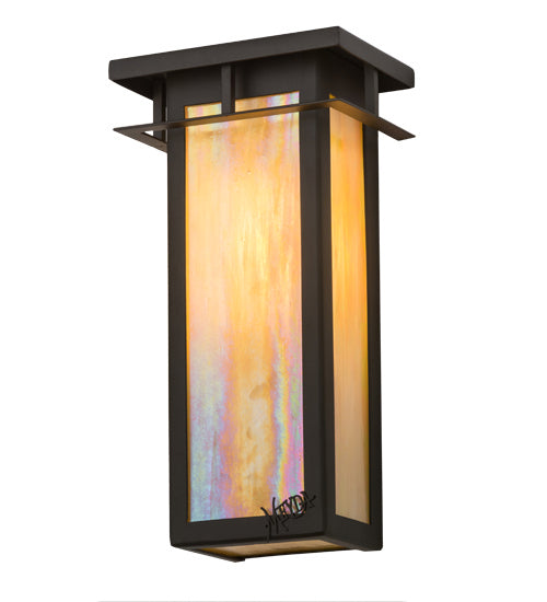 Meyda Tiffany 168886 One Light Wall Sconce, Oil Rubbed Bronze