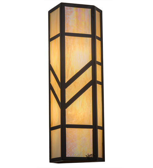 Meyda Tiffany 168888 Two Light Wall Sconce, Oil Rubbed Bronze