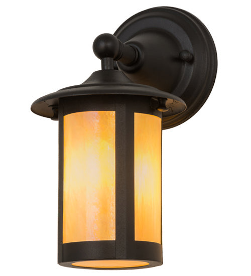 Meyda Tiffany 168996 One Light Wall Sconce, Textured Black