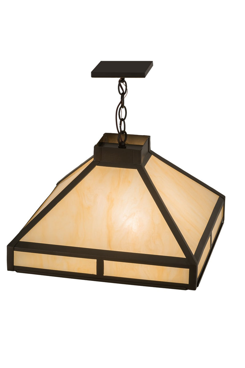 Meyda Tiffany 169071 Two Light Pendant, Timeless Bronze