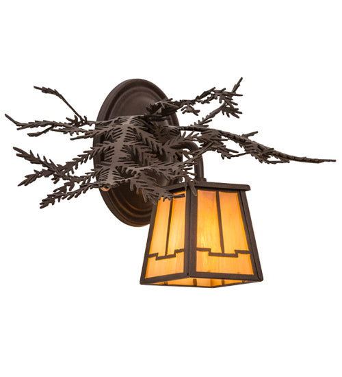 Meyda Tiffany 170877 One Light Wall Sconce, Cafe Noir