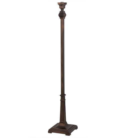 Meyda Tiffany 172176 One Light Floor Base, Mahogany Bronze