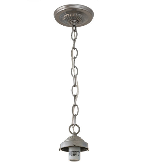 Meyda Tiffany 172423 One Light Pendant Hardware, Nickel