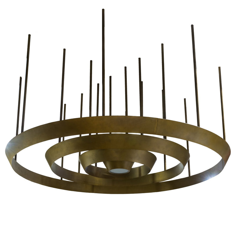 Meyda Tiffany 172709 LED Pendant, Gold Matte