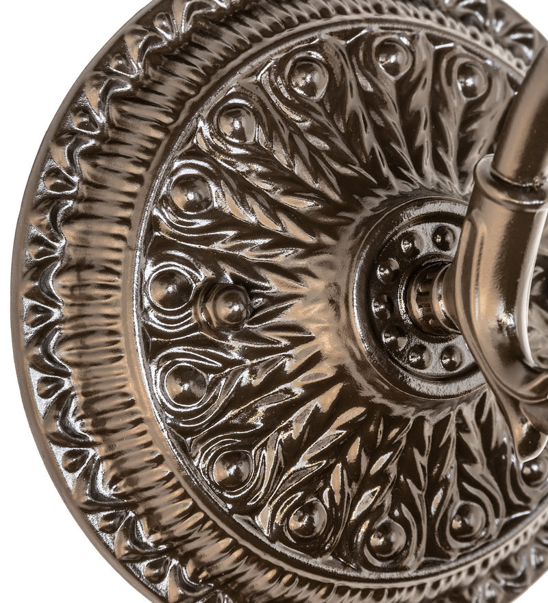 Meyda Tiffany 17276 One Light Wall Sconce, Mahogany Bronze