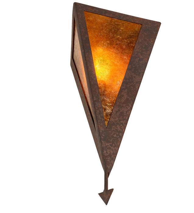 Meyda Tiffany 180204 One Light Wall Sconce, Rusty Nail