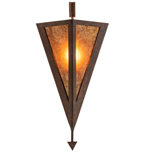 Meyda Tiffany 180204 One Light Wall Sconce, Rusty Nail
